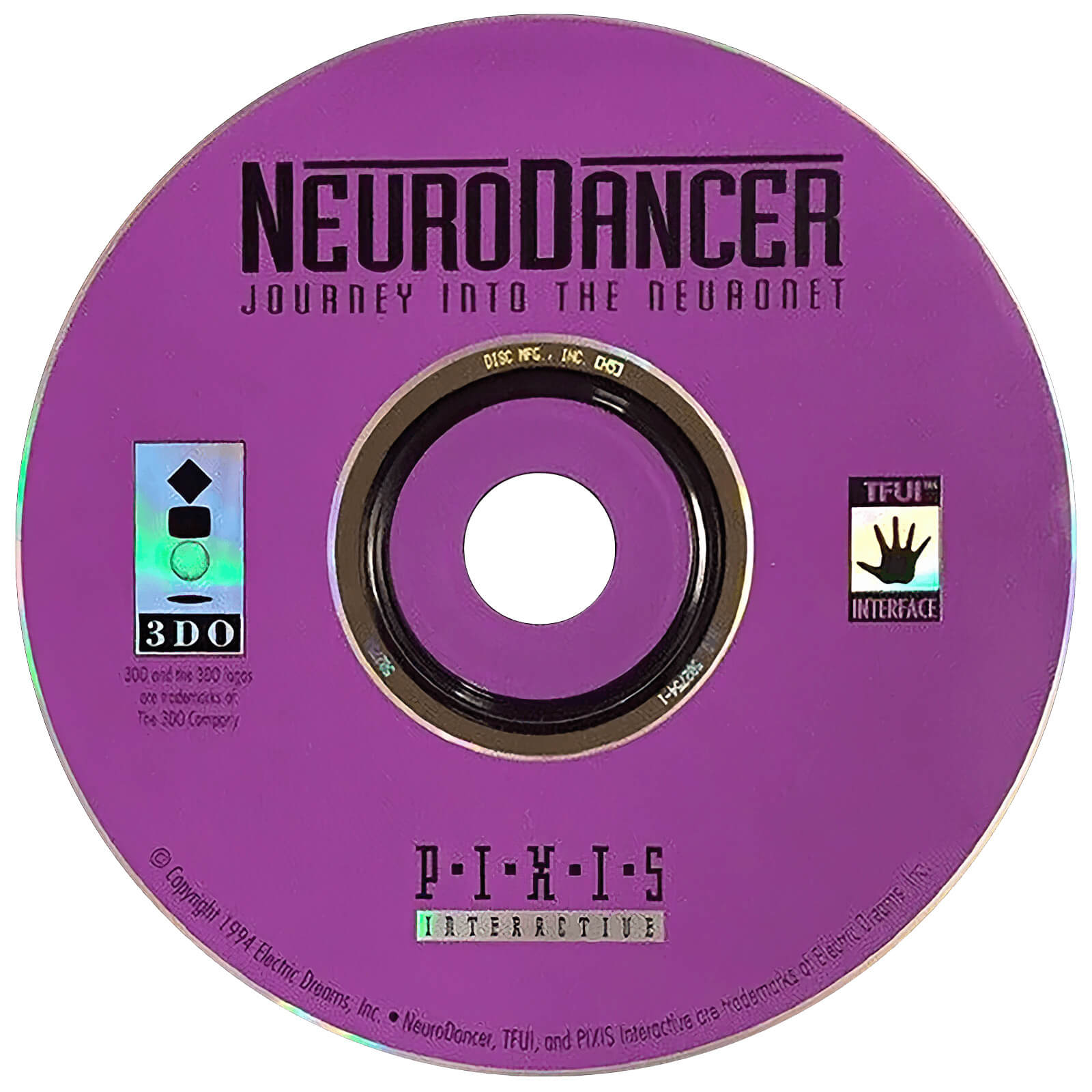 Лицензионный диск NeuroDancer - Journey Into The Neuronet для 3DO